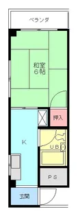 NKハイム2【1階】の間取り