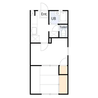 プリンセス日吉【1階】の間取り