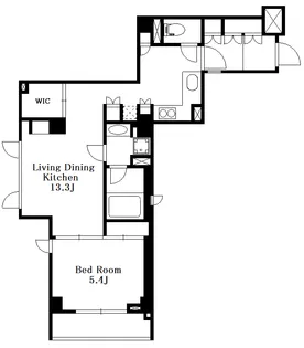 コンフォリア中野【4階】の間取り