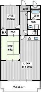 益寿美荘【3階】の間取り