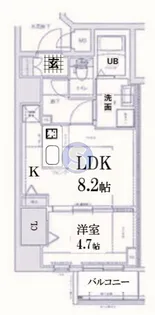 ディーシーガーデン京都西【5階】の間取り
