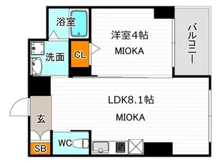 FDS VALOR【5階】の間取り