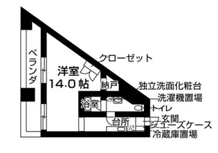 ドゥーエ新百合ヶ丘【2階】の間取り