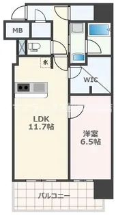 RJRプレシア熊本駅前【9階】の間取り