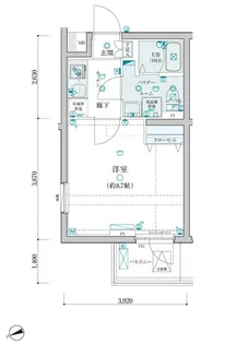 GENOVIA桜上水skygarden【2階】の間取り