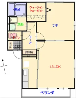 SKIII【2階】の間取り