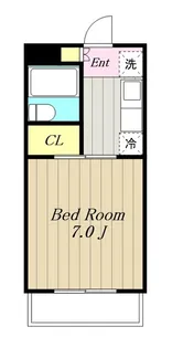 コスモタウン鹿沼台【4階】の間取り