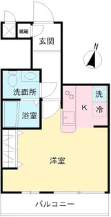 ノイエ・ドムール【2階】の間取り