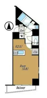 メイクスデザイン西麻布【1階】の間取り