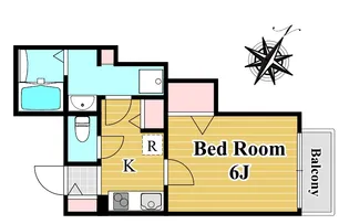 ポーラスター参宮橋【2階】の間取り