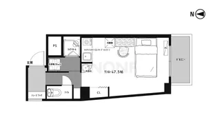 メゾン第五新大阪【10階】の間取り