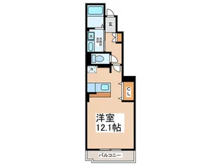 GARDEN泉【1階】の間取り