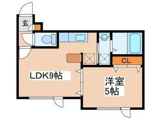 プリムラM1【3階】の間取り