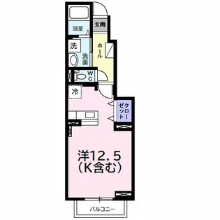サンシャインII【1階】の間取り