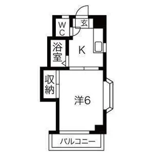 豊徳ハイツ【3階】の間取り