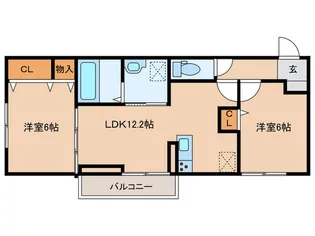 vivable palais【3階】の間取り