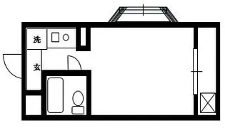 SANNOU UNIT【3階】の間取り