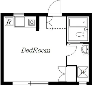 南品川フラッツ【1階】の間取り