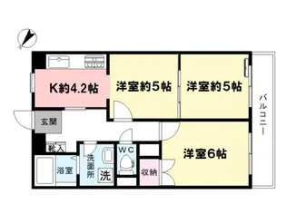 EXIVE上井草【1階】の間取り