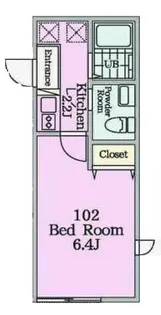 Bleuet Yamato【1階】の間取り