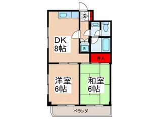 サンコ-ト【2階】の間取り