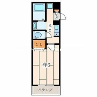 エクリール【1階】の間取り
