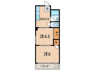 第2菅原マンション【3階】の間取り