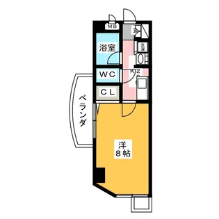 HAST鶴舞ビル【3階】の間取り