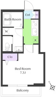コンフォール馬込【2階】の間取り