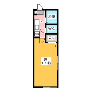 グランシャリオ【2階】の間取り