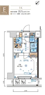 リヴシティ向島参番館【12階】の間取り
