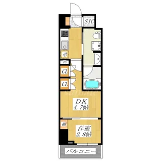 ARKMARK志茂Sta.【5階】の間取り