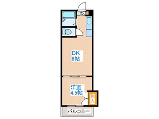 みずりいハウス幌南【2階】の間取り