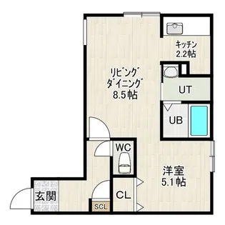 effort nango【1階】の間取り