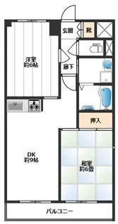 パレス桜【7階】の間取り