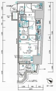 メインステージ横濱弥生町【4階】の間取り