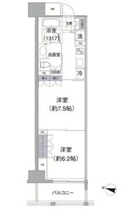 アビティ目黒【2階】の間取り