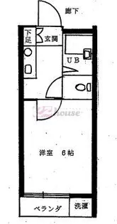 メゾンしなの【2階】の間取り