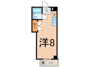 サングレース【1階】の間取り