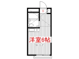 アップルハウス パピヨン【2階】の間取り