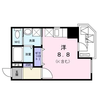 プリムローズ アカバネ【2階】の間取り