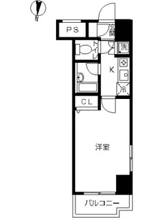 スカイコート森下【8階】の間取り