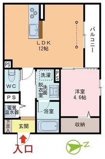 フレグラントコート【2階】の間取り