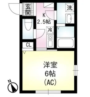 ブリエール保土ヶ谷【1階】の間取り