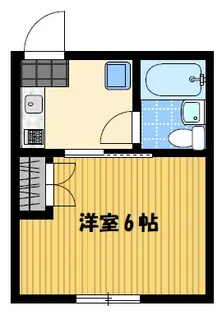 エーシービル【3階】の間取り
