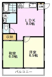 アンブロージア内藤【1階】の間取り