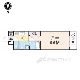 ハルズHINODE【2階】の間取り