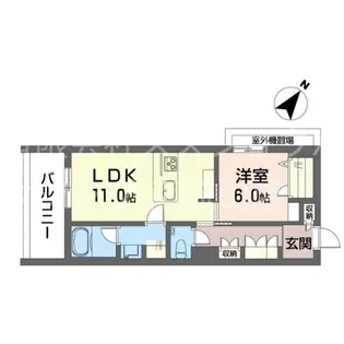クレストメゾン【3階】の間取り