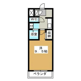 A・City牛田【1階】の間取り