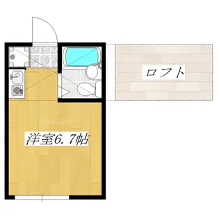 リバティハウス【2階】の間取り